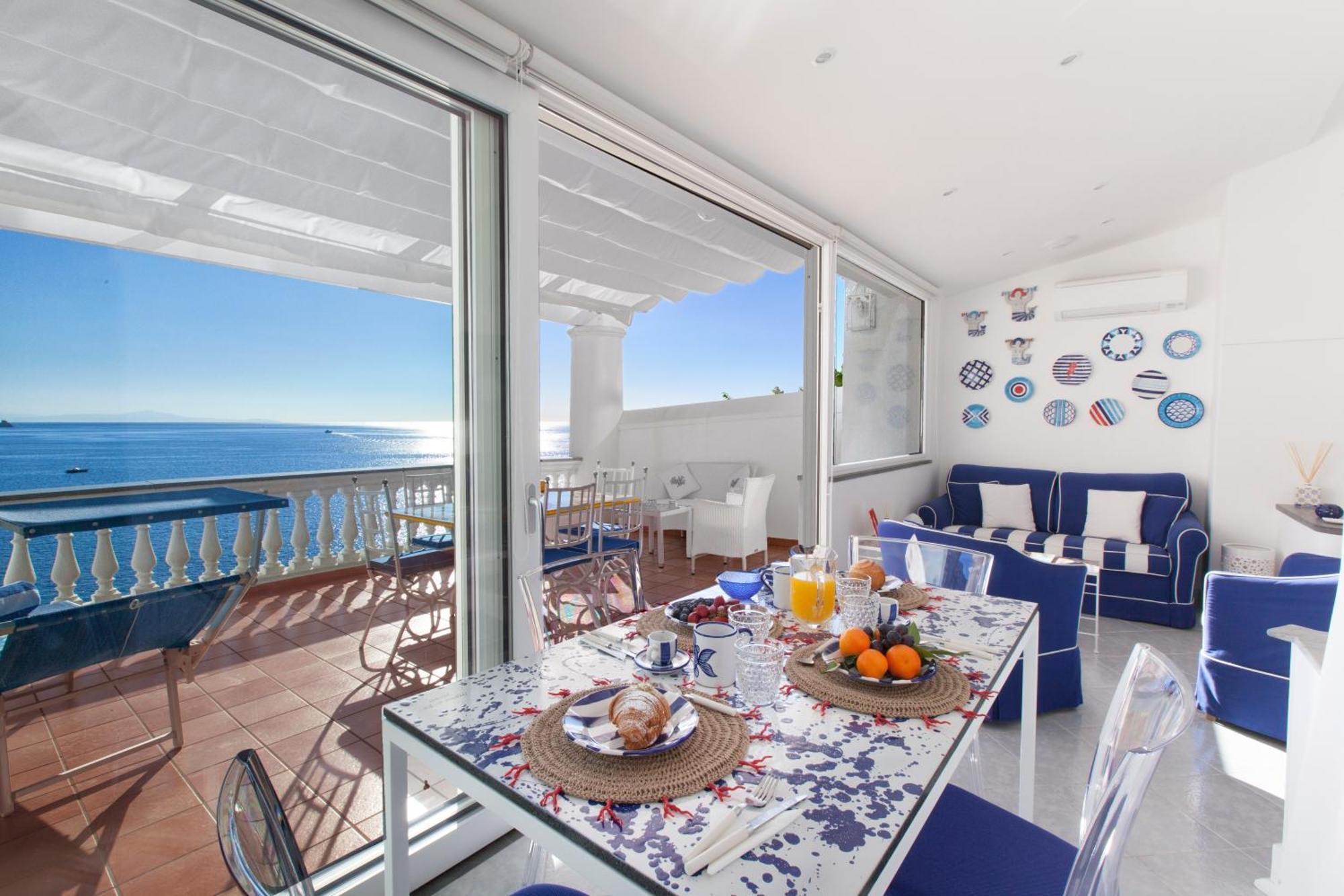 Exclusive Apartments Positano Bagian luar foto