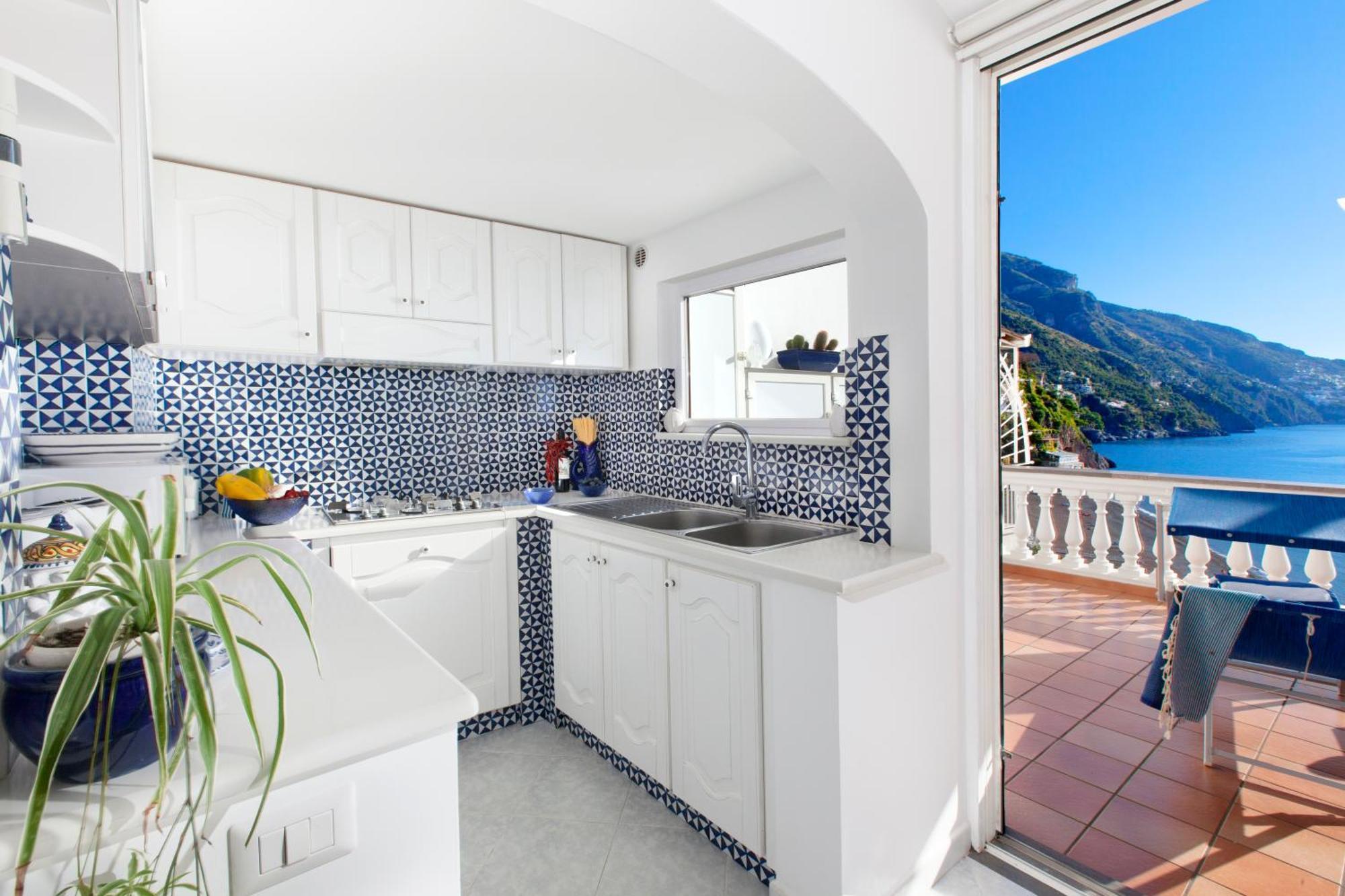 Exclusive Apartments Positano Bagian luar foto